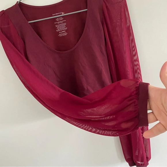 Free People Intimately FP Lost In Love Seamless Cami In Bordeaux Size XS/S - Picture 7 of 9